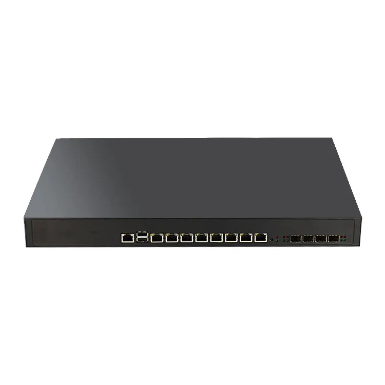 Servidor de cortafuegos H170 Pc aparato de red XEON 8 Lans 4*10G SFP Rack 1u caja Xeon 1u Firewall 8LANS enrutador de cortafuegos Pc