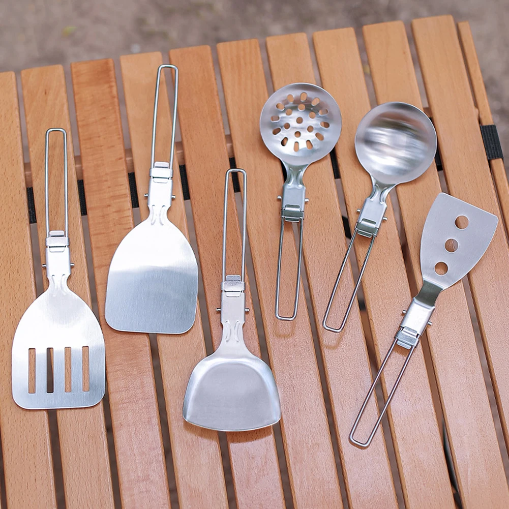Camping Cooking Accessories Set - Folding Camp Cooking Utensil Set 304