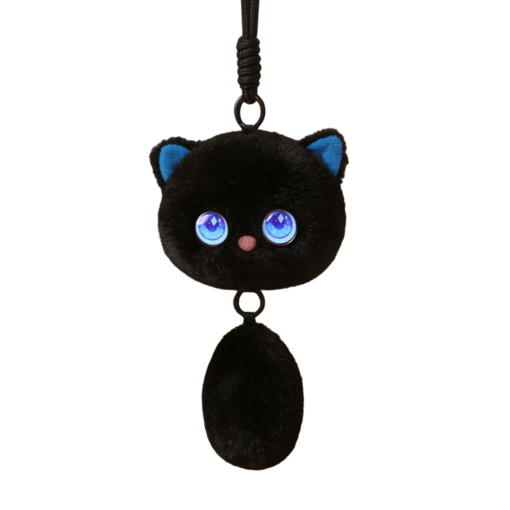 AI Continuous Dialogue AI Cat Plush Intelligent Voice Communication Winking Interaction AI Companion Doll KeyChain