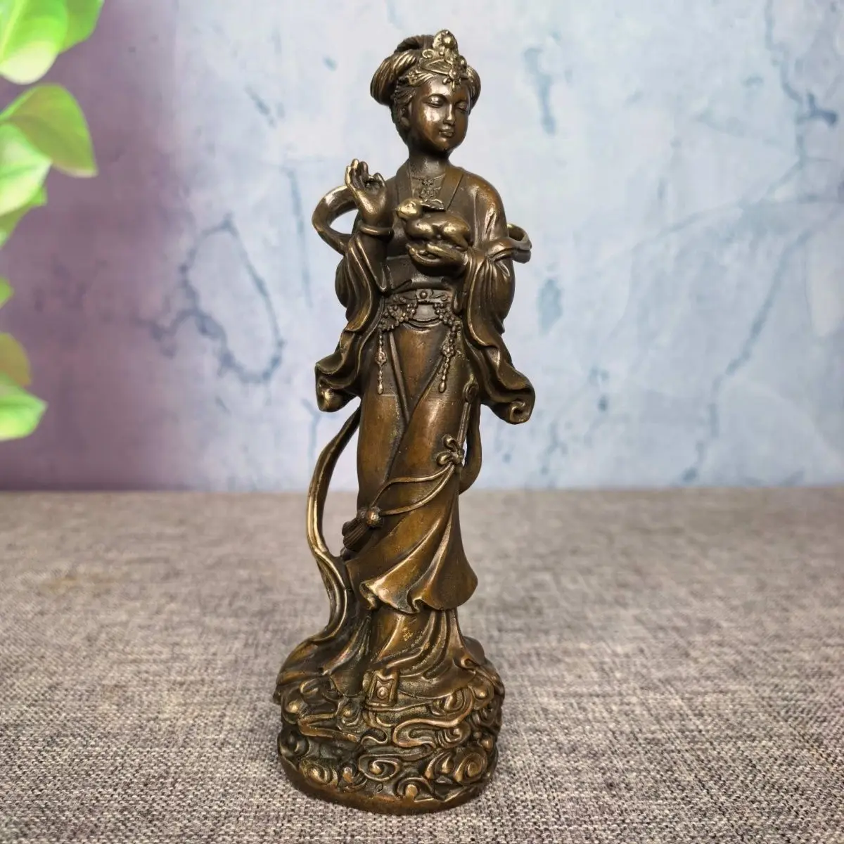 Vintage chang'e fairy Goddess Statue Sculpture Figurines Home Garden Decoration Statues For House
