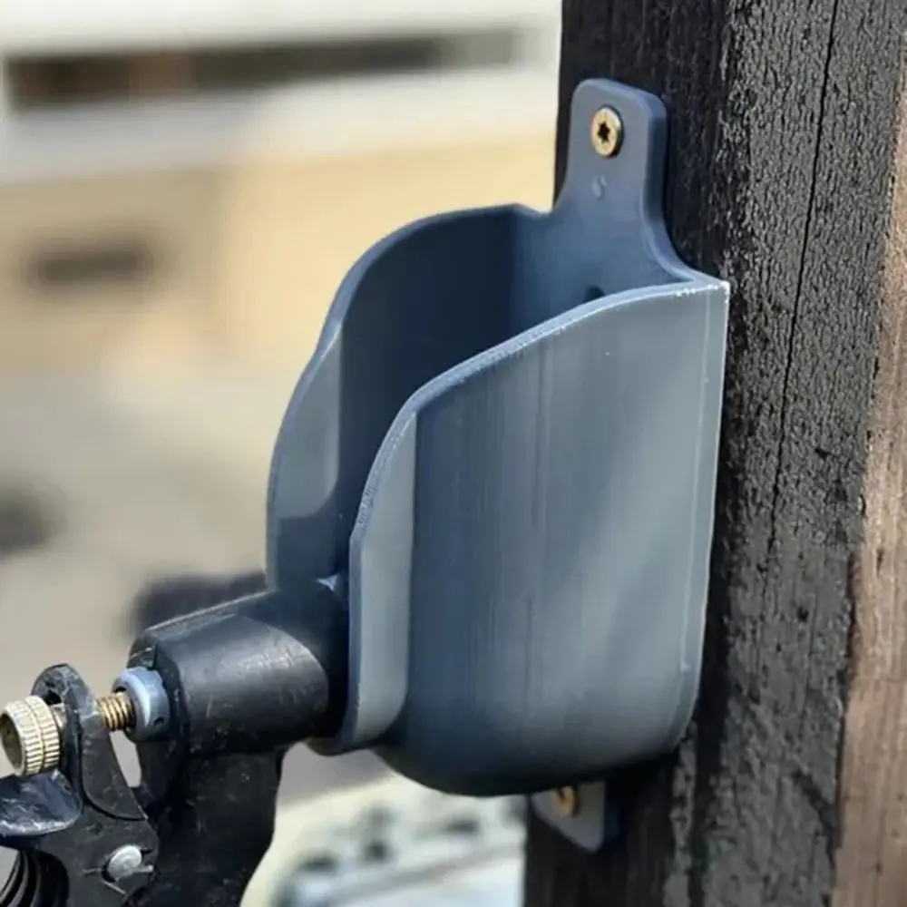 

Stable Wall Mount Stand Easy Installation Long-lasting Use Sprayer Hose Holder Durable Precision 3D Printing Watering Bracket