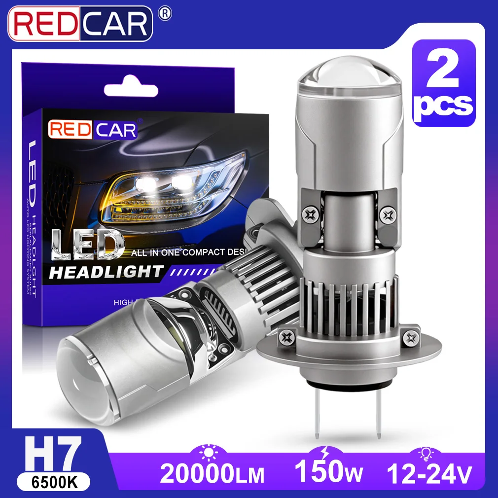 2PCS H7 Led Project…