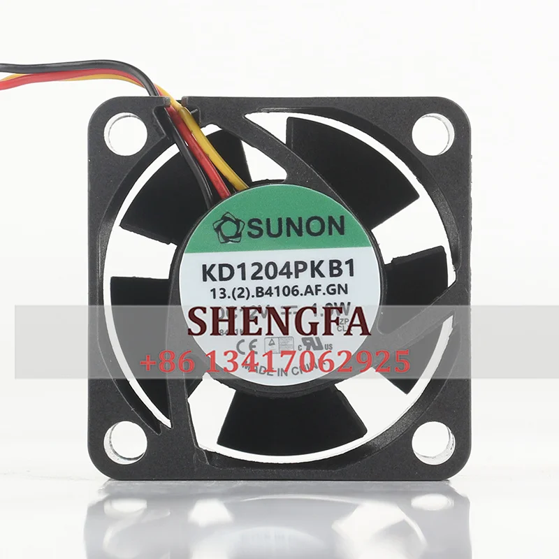 

Original SUNON KD1204PKB1 4020 DC12V 1.0W 4CM 40*40*20MM three-wire switch Quiet cooling fan