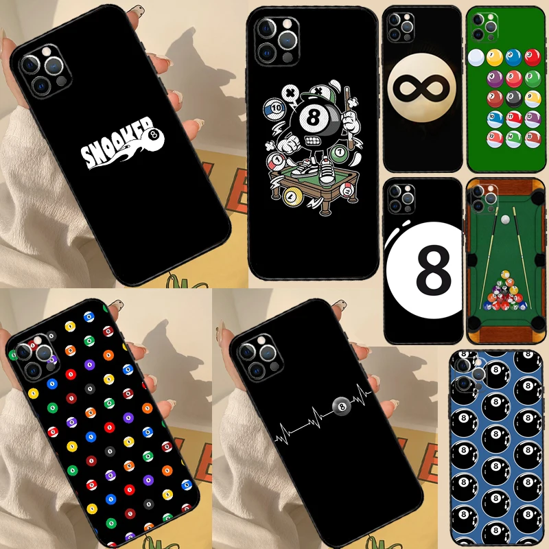 حافظة بلياردو سنوكر 8 لهاتف OnePlus 13 12 11 13s 13R 12R 10R 10T 8T OnePlus Nord 5 CE 3 2 4 Lite N20 N30