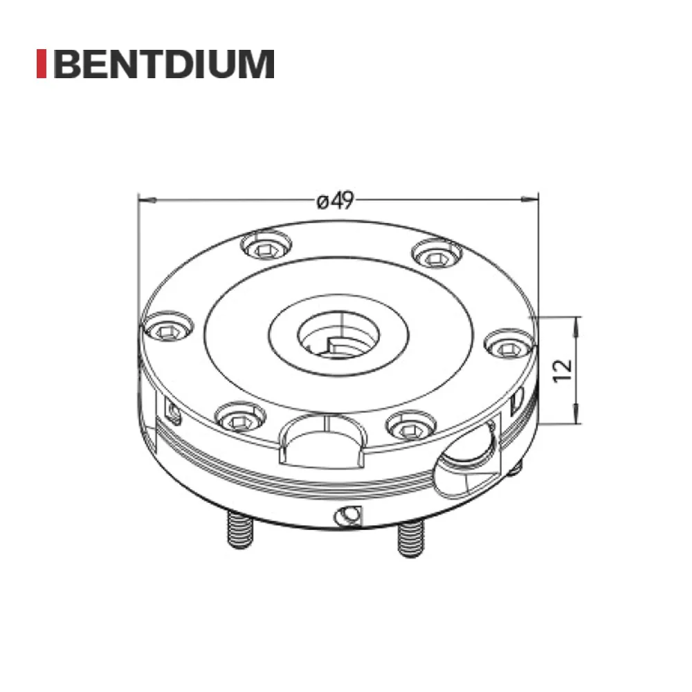 Fast Delivery D50 MTS integral chuck