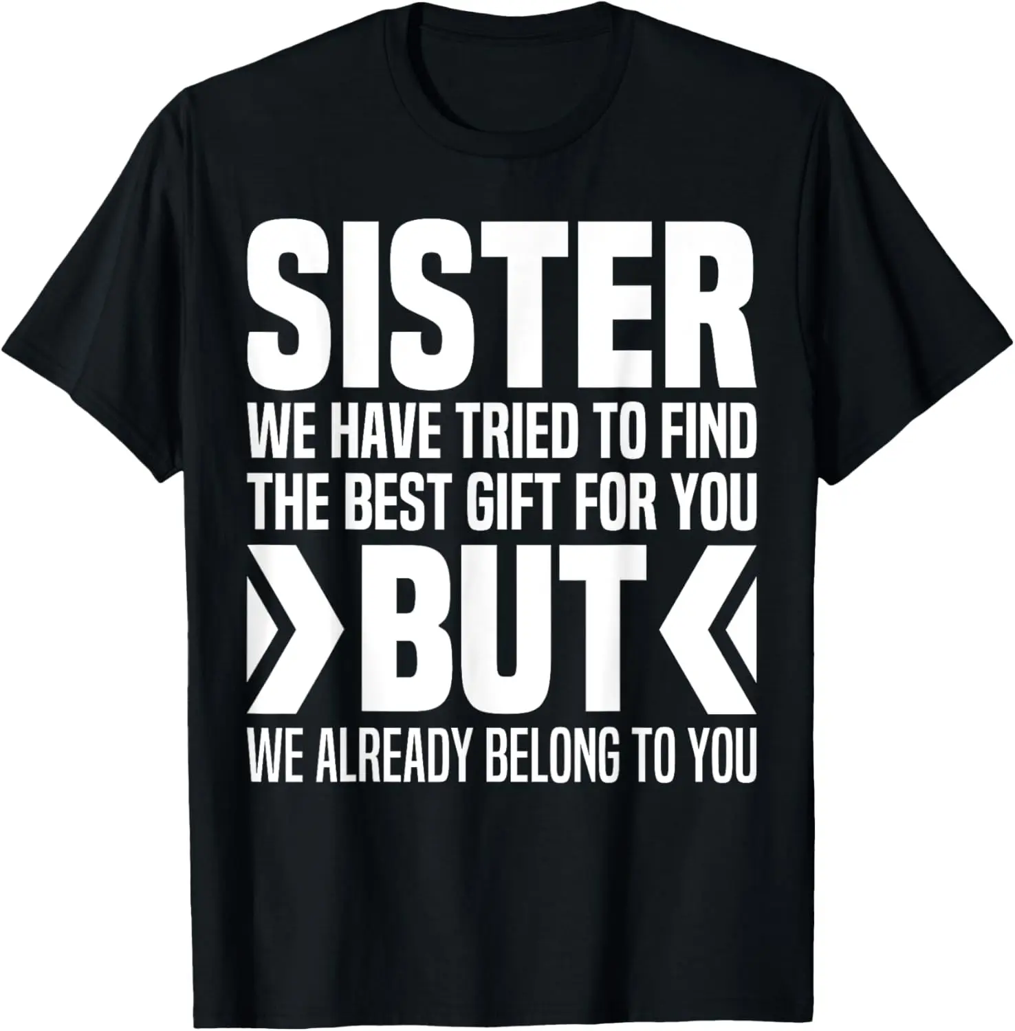 Футболка From Brothers To Little Sister For Big Sisters Love You Sis Футболка From Brothers To Little Sister For Big Sisters Love You Sis