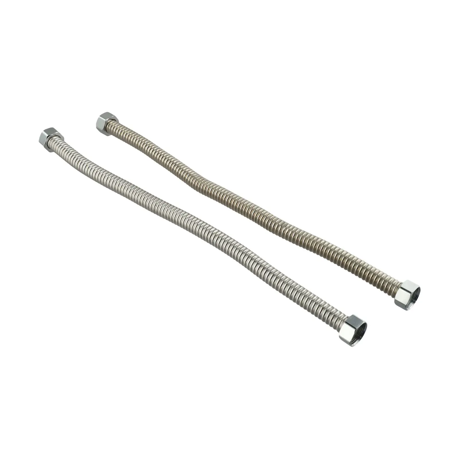 

Соединительные шланги из нержавеющей стали с герметичной конструкцией, комплект из 2 штук, подходят для самостоятельной или профессиональной установки.