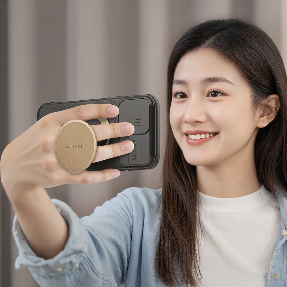 Magnetyczny uchwyt na telefon Nillkin do iPhone'a i Samsunga, kompatybilny z modelami z serii MagSafe i etui na telefon. — zdjęcie produktu 2