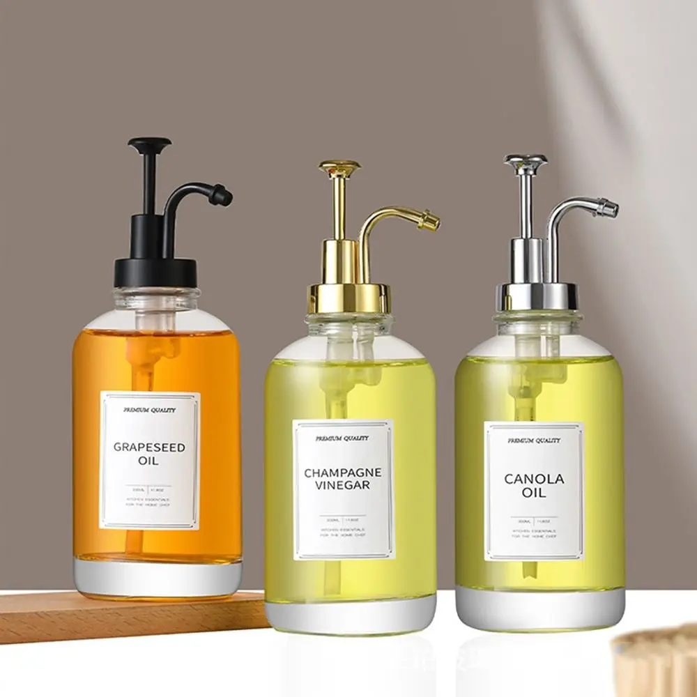 

Upgraded Pump 16 Oz Coffee Syrup Dispenser Clear Glass Precise Dispensing Syrup Bottle Portable Fillable Coffee Bar Accessories