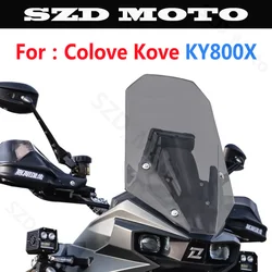 For Colove Kove KY800X KY800 X 800X 800 X Motorcycle Accessories Windshield Windscreens Wind Deflectors Viser Visor Screens Gray