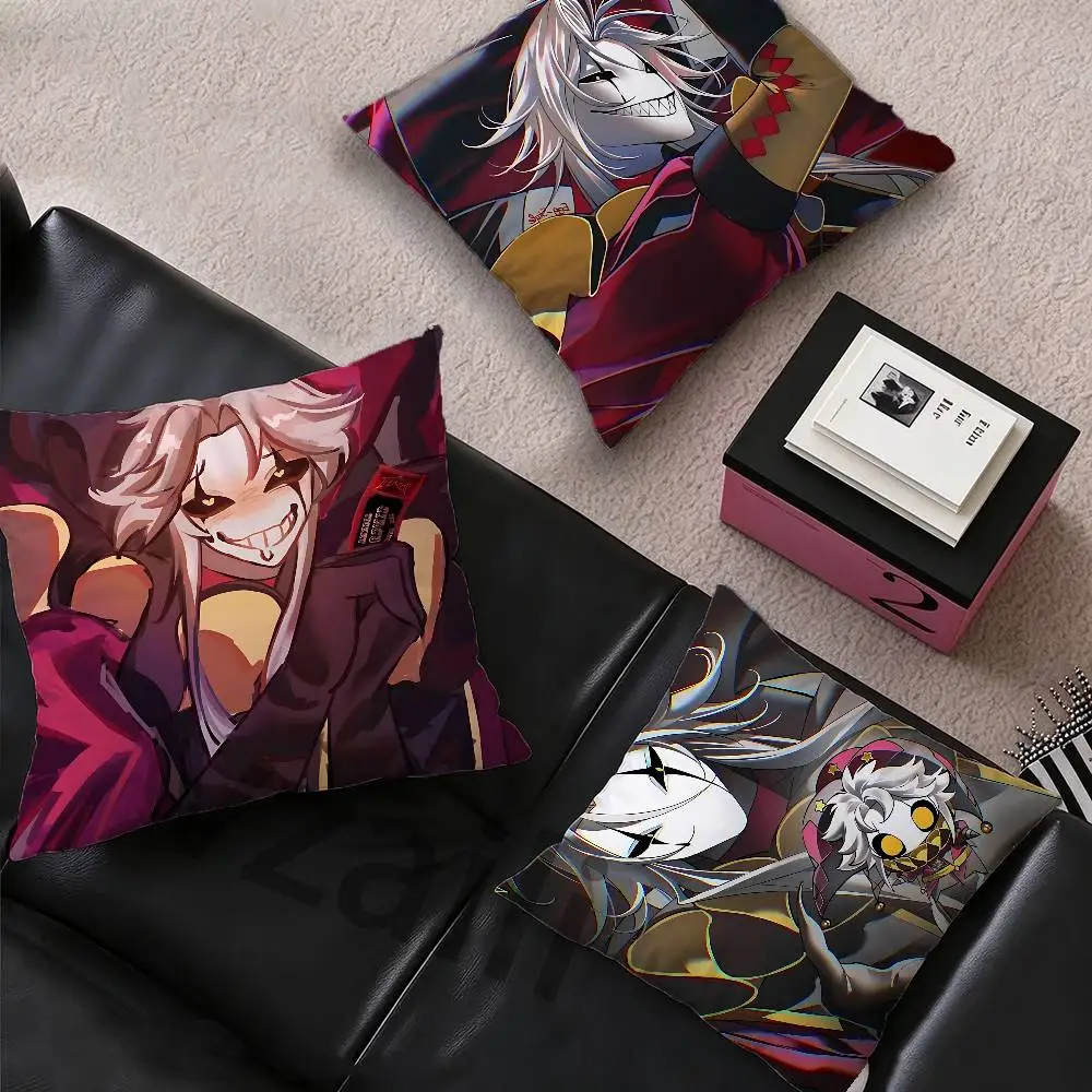 Game T-The Freak C-Circus Polyester Printed Pillow Cover Square 30 35 40 45 50 55 cm Soft for Sofa Bed Car Home Decor