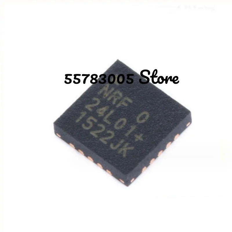 10PCS New NRF24L01P-R  NRF24L01  QFN20 Receiver transmitter chip IC