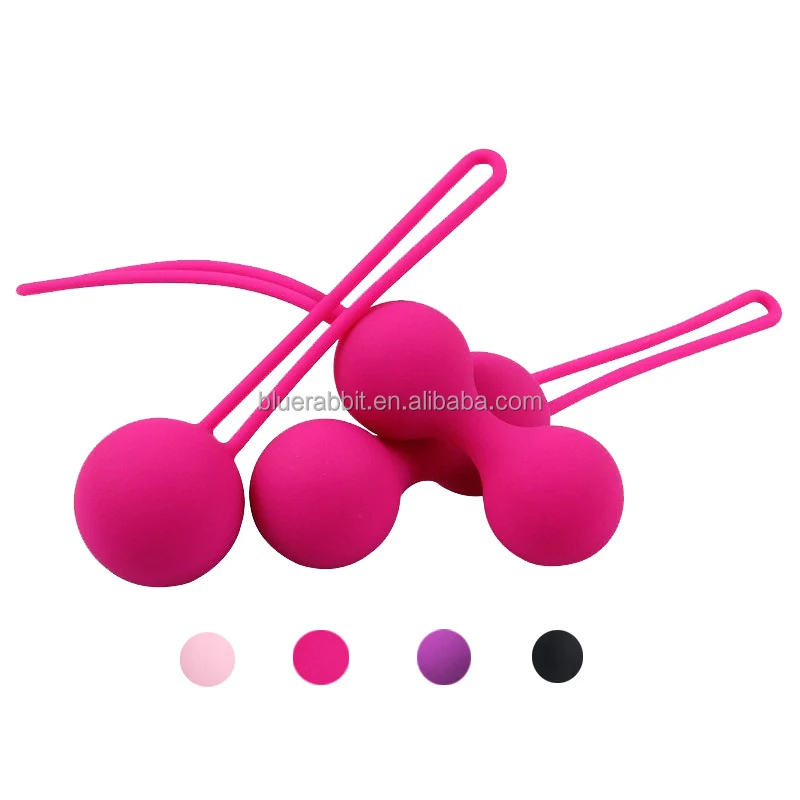 Kegel Balls Set Silicone 3pcs Kegel Trainer Kit Weighted Pelvic Floor Exercise Vagina Ball For Women