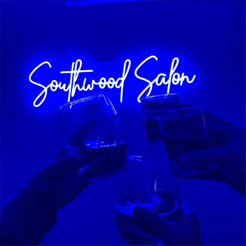 Custom Neon LED Sign Neon Light for Home Decorations Room Wall Night Lamp Personalized Name Business Logo Birthday Wedding Gift