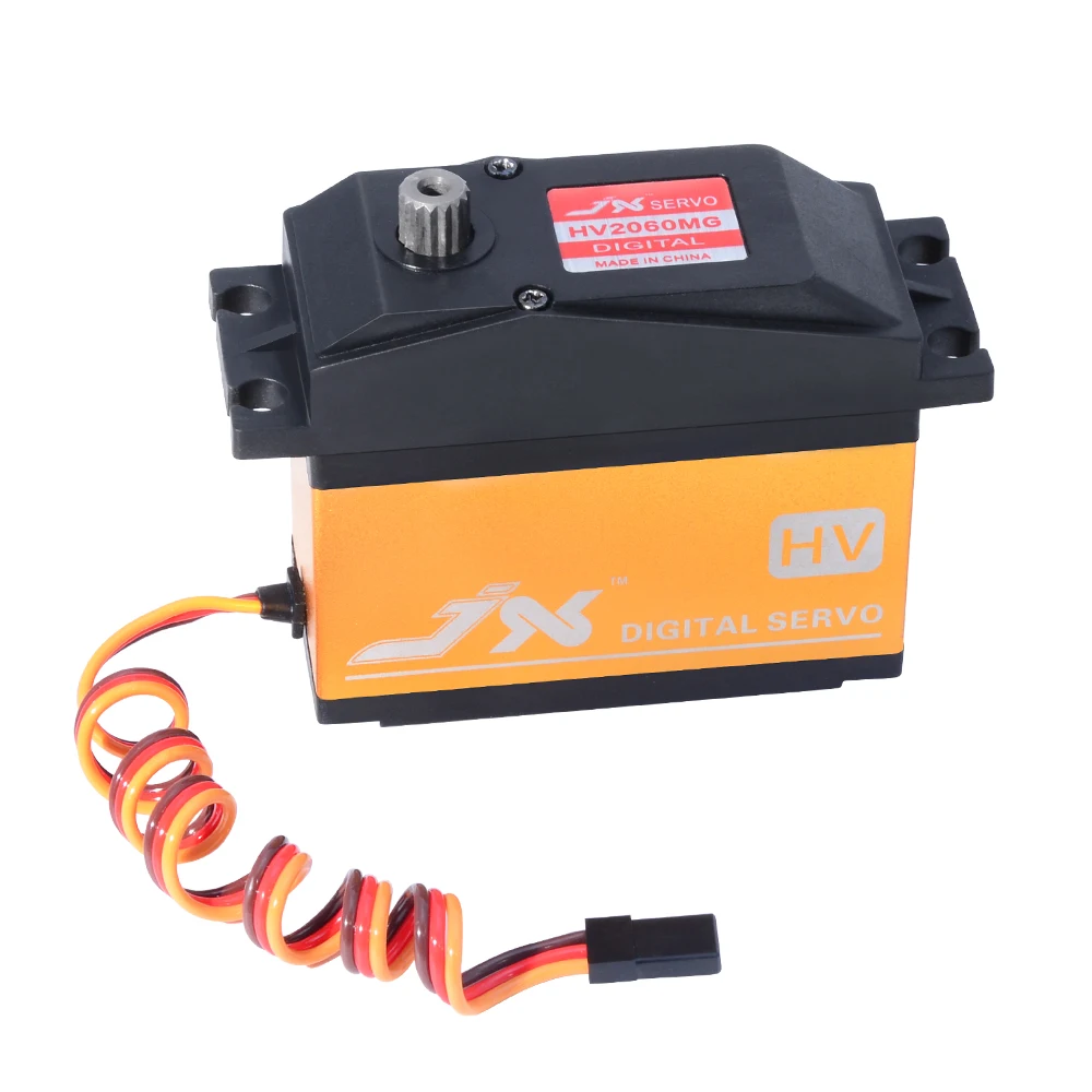 

JX PDI-HV2060MG 120Degree 60KG High Torque Digital Servo For RC Model Robot Helicopter Parts 1/5 Rc Car