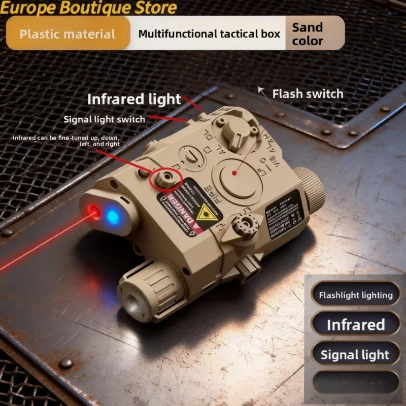 PEQ15 Tactical Laser Flashlight Combo 2026 Version 20mm Rail Mount for Hunting Airsoft and CS Outdoor Games