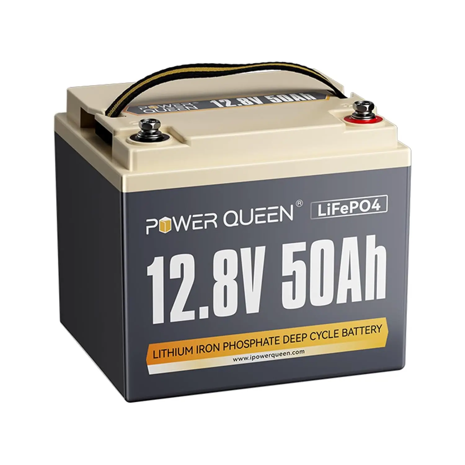 12V 50Ah LiFePO4 Lithium Battery for Trolling Motor & Camping, Customized