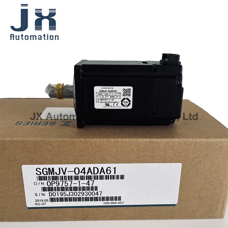 Original Sigma-5 3000RPM 400W 200V AC Servo Motor SGMJV-04AAA6C SGMJV-04AAA61 SGMJV-04ADA61 SGMJV-04ADA21