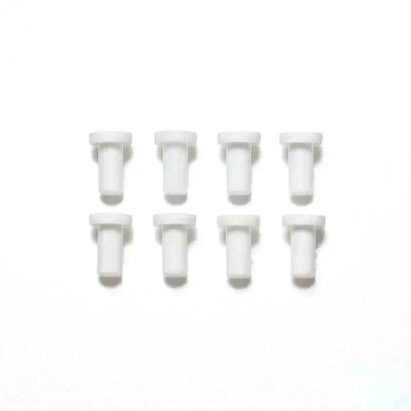 8 Uds Tamiya Mini 4WD 94774 10306 ruedas de aleación de aluminio buje cubo de rueda enchufe de bloqueo blanco/negro