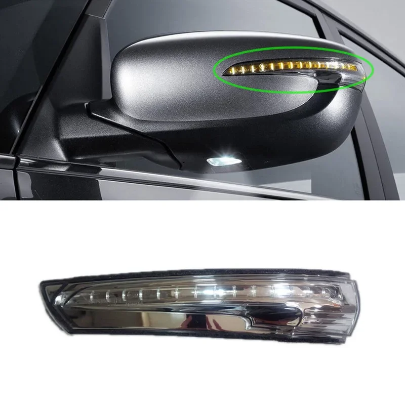 

87613A4000 87614A4000 For KIA Rondo RP 2014 2015 2016 CARENS Rearview Mirror LED Turn light Signal lamp indicator light