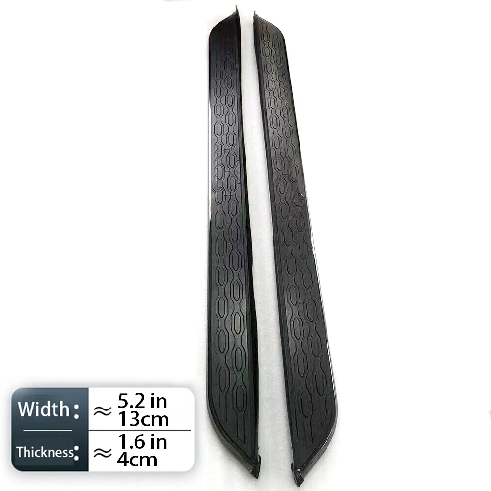 Barras de paso de aluminio para Land Rover Range Rover L460 2023-2025 SWB (palancas de pie Pedal de paso lateral sin accesorios de perforación