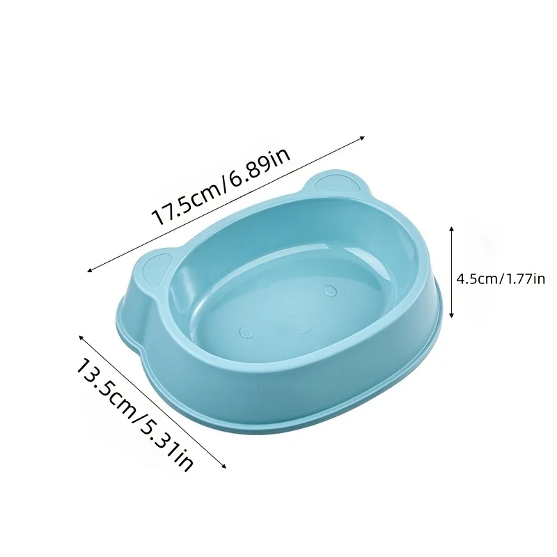2pcs Pet Dog Feeder Bowls Anti-Slip Anti-Tipping Feeding Water Bowl  Cat Dog Bowls Food Accessories Pet Supplies
