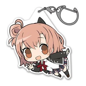 Fans Gift Charm Anime My Teen Romantic Comedy Snafu Climax Iroha Isshiki HD Figures Acrylic Keychain Tsumamare Ornament About6cm