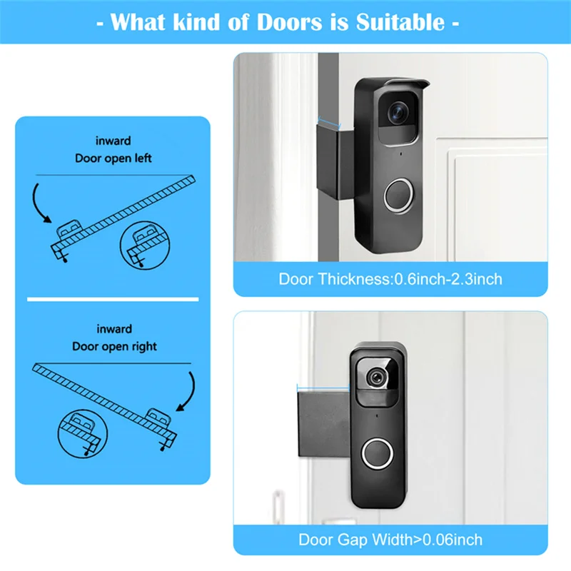 Protective Silicone Case Weatherproof Cover Soft For Blink Video Doorbell/New Blink Outdoorbell