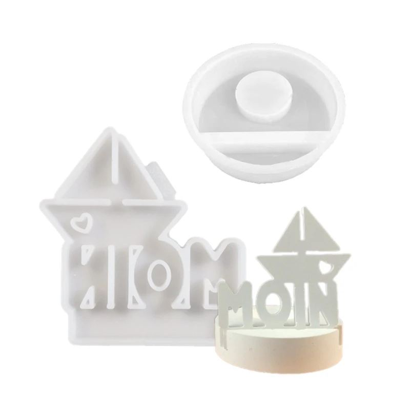 

Sailing Boat Candlestick Silicone Mold Base Mould Decorative Holder Mold Ornament Home Decorations Mould