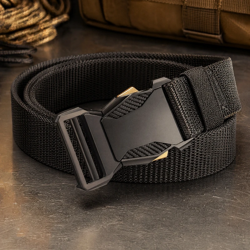 2026 New Men Belts, Quick Release Pluggable Buckle Men Outdoors Belt Breathable Belts For Men Pants Belt