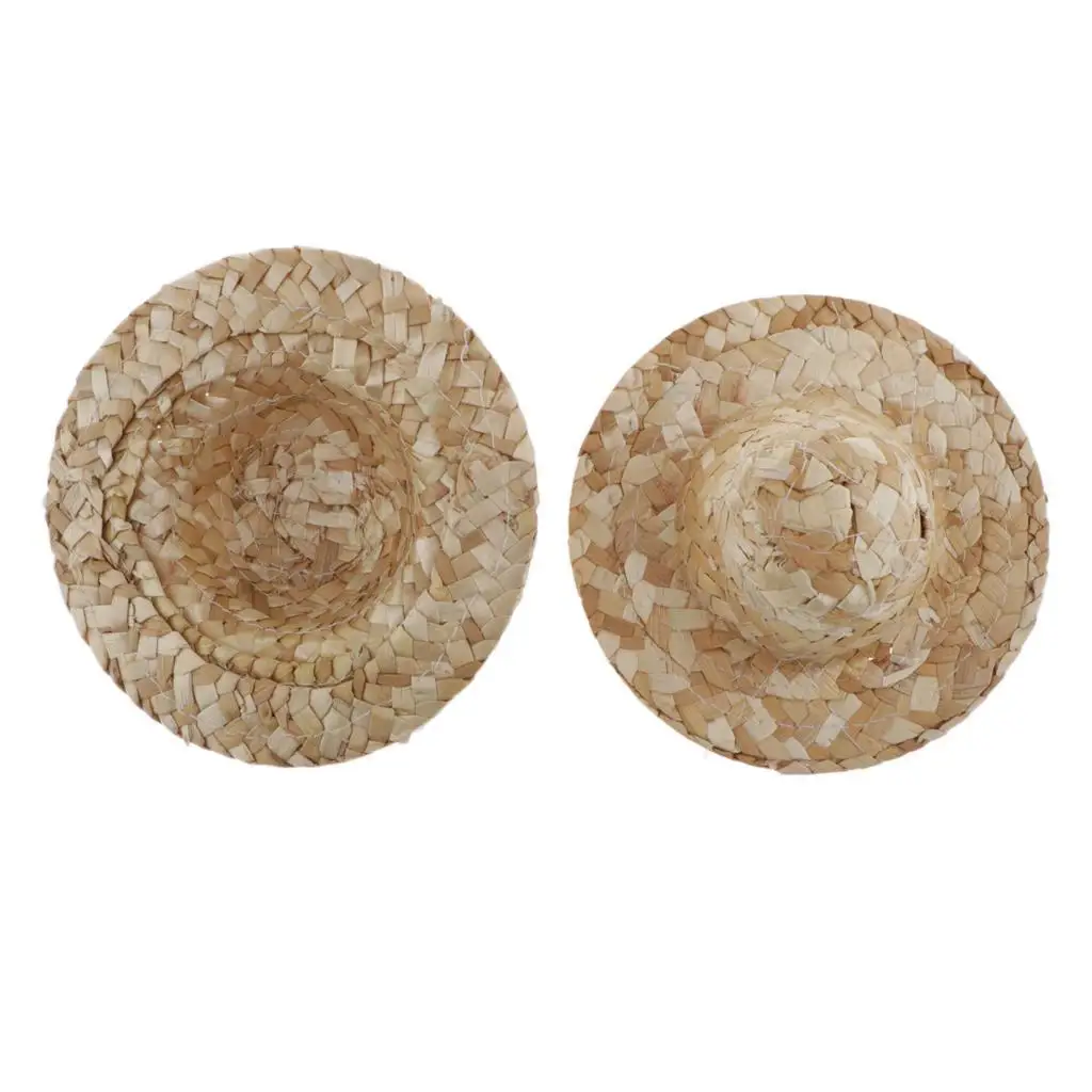 ロット 5 ニットストローボウラーサンライフガードハット衣装/4 BJD 人形