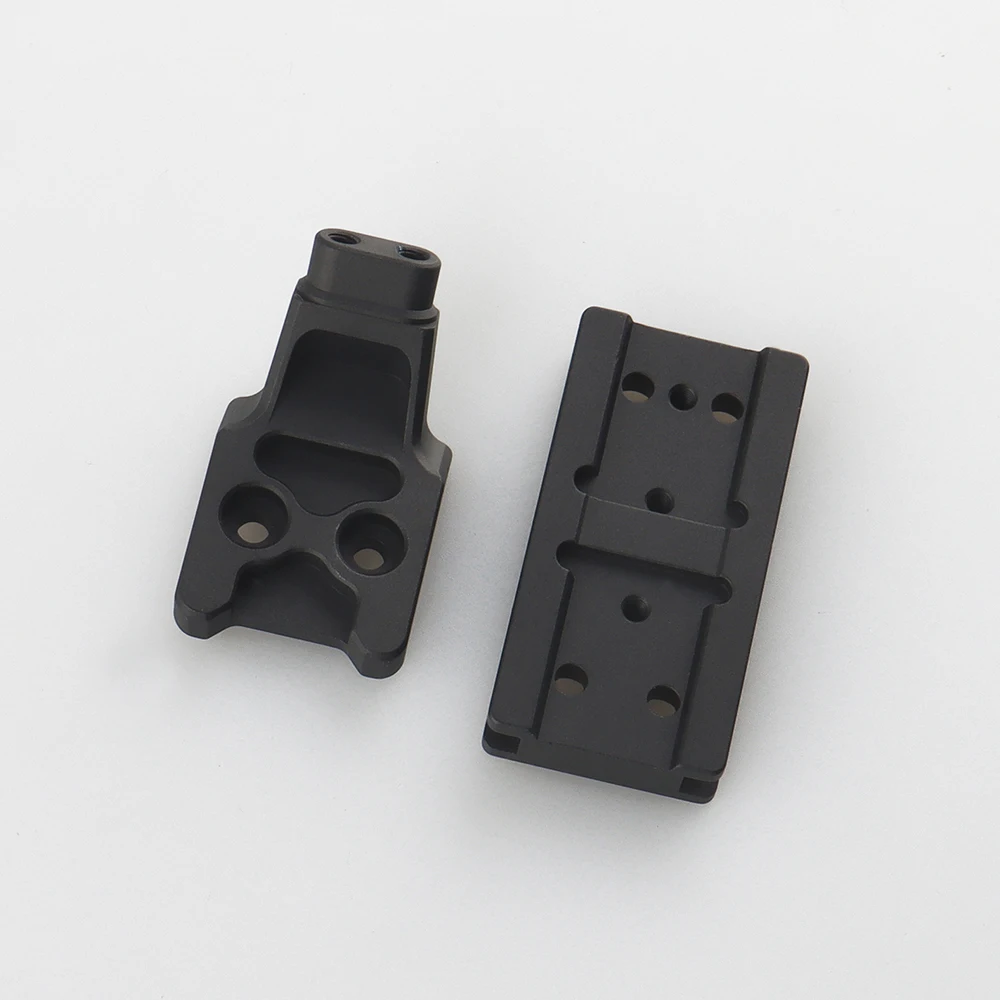 Tactical Side Mount Adapter Metal Optic Red Dot  Mount Plate Offset Scope Mount  gz240297B