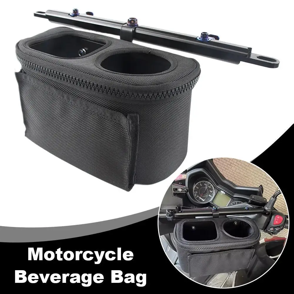 

Motorcycle Handlebar Drinking Water Bottle Cage Cup Holder Storage Bag For Yamaha XMAX300/XMAX250 And NMAX155/NMAX125