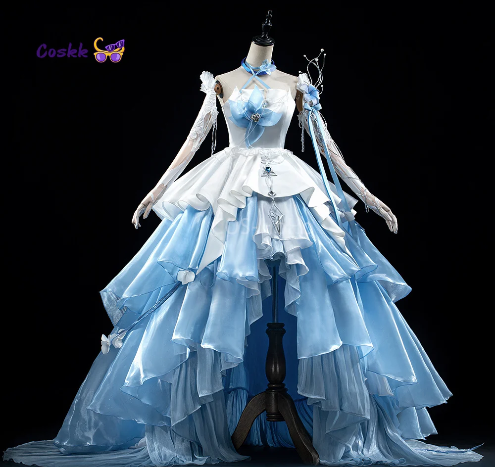

Game Arknights Amiya Game Suit Elegant Dress Uniform Cosplay Costume Halloween Party Outfit Women Gorgeous Wedding Amiya Dress
