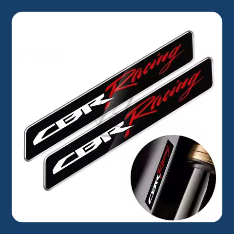 3D Resin Motorcycle Sticker For Honda CBR 150R 250R 300R 600F 600RR 900RR 1000RR 1100XX CBR Racing