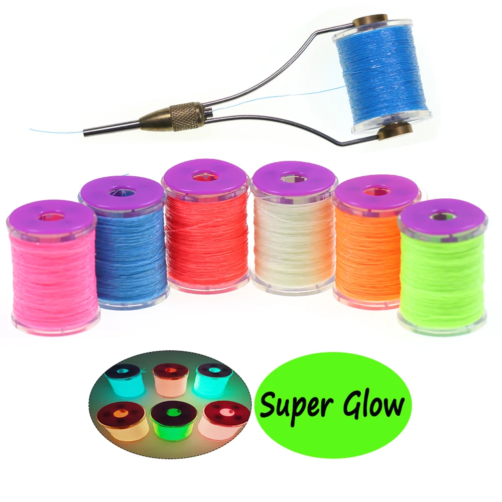 1 Stk./2 Stk. Leuchtendes Glitzer-Material zum Fliegenbinden für Mücken-, Nymphenkörper, Flügel, Beine, Schwänze, Assist-Jighaken, Sabiki-Rigs, Streamer-Fliegen