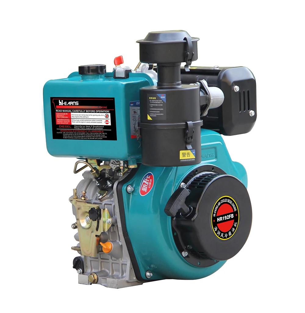 

Single Cylinder Air Cooled Electric Start 13hp Engine Diesel Fuel