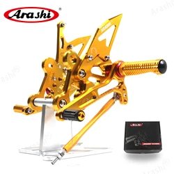 Arashi GSX-S750 / GSXS750Z Rider Rearset Adjustable Footrests Foot Pegs For SUZUKI GSXS750 GSX-Z750 2015 - 2022 2019 2020 2021