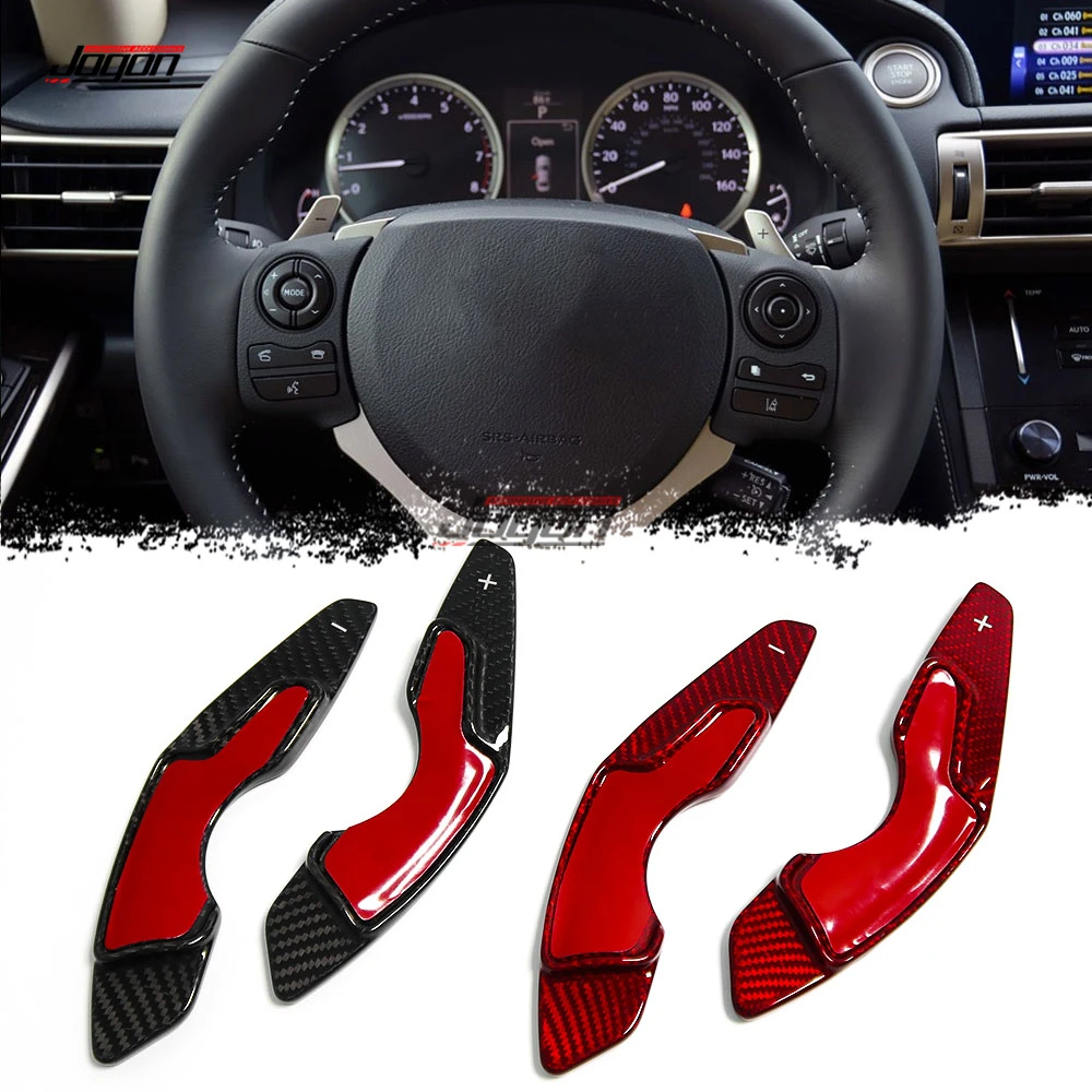 

Steering Wheel Paddle Shifter For Lexus IS IS300h XE30 NX NX300h NX200 RC 350 XC10 300h Carbon Fiber Gear Paddle Extension