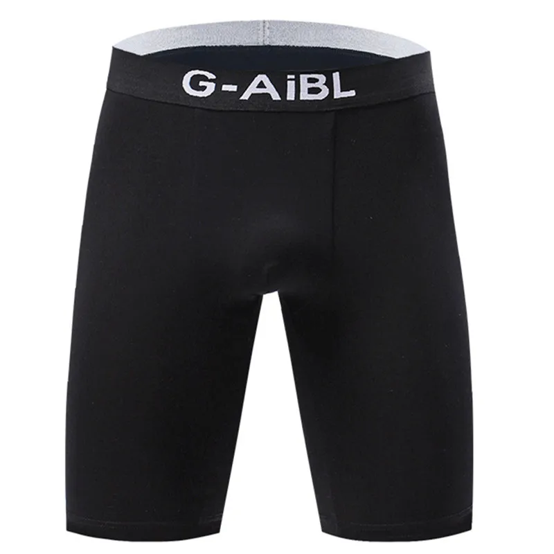 Heren Boxershort Katoenen Ondergoed Cueca Ademende Panites Man U Convex Buidel Midden Lange Been Onderbroek Man Cueca Calzoncillo