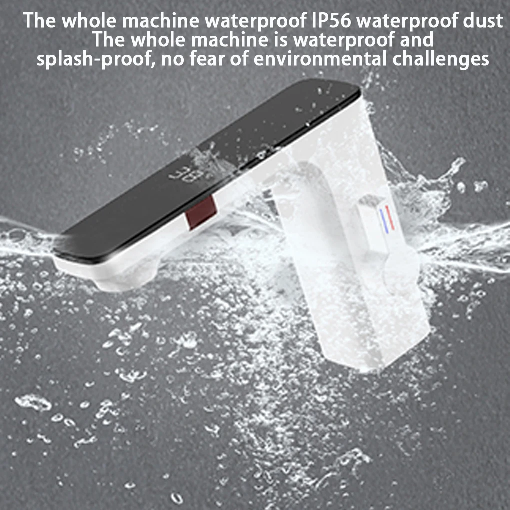 

Smart LCD Sensor Basin Faucet Touchless Digital Display Basin Faucets Automatic Induction Water Faucet for Cold Hot Water Mixer