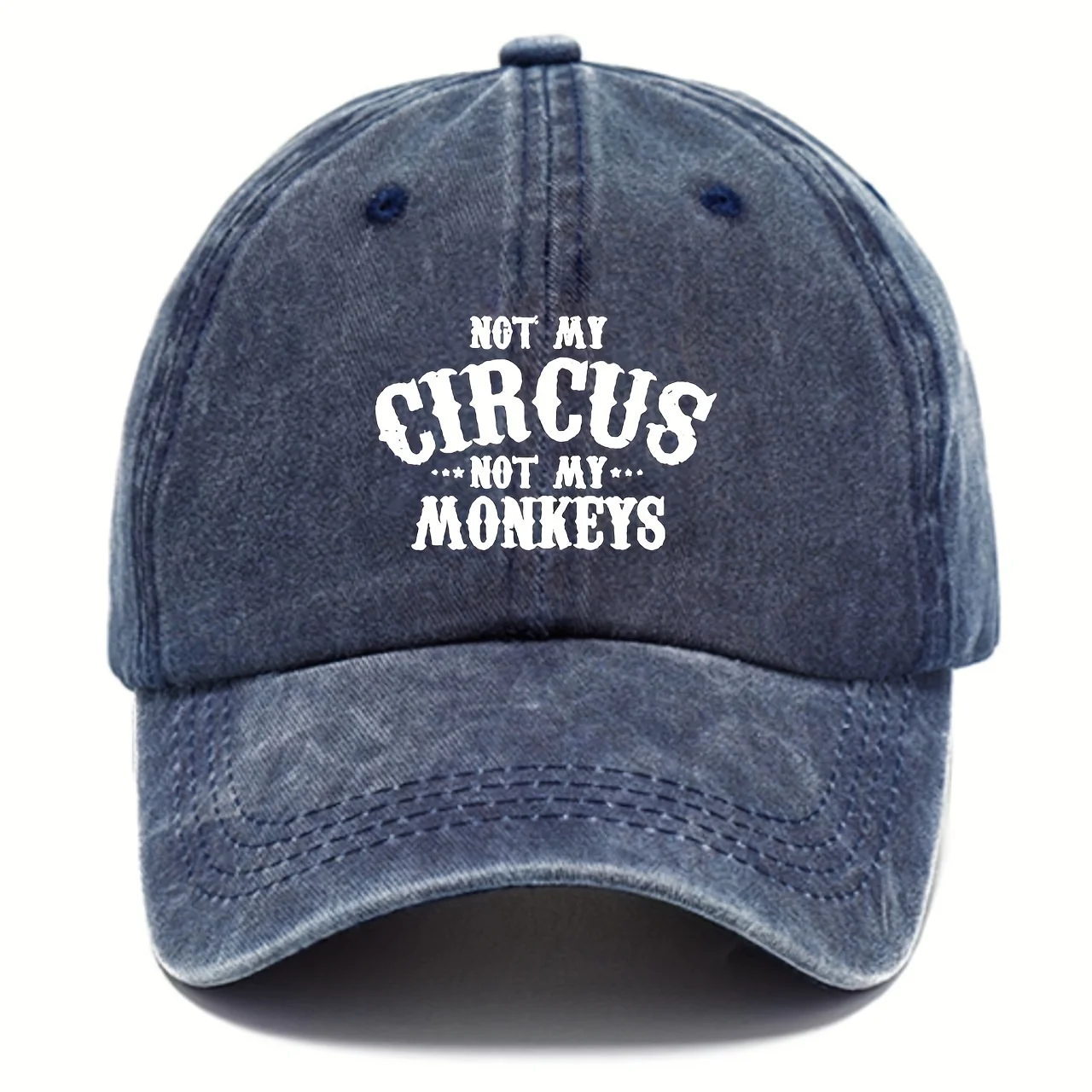 

Винтажная крутая бейсболка с надписью: Защита от солнца и стильный дизайн для вашего повседневного отдыха!