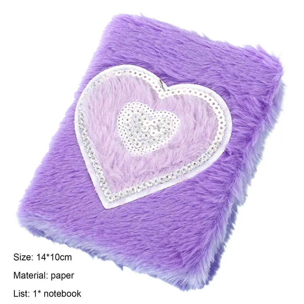 Cartoon notebook with exquisite pattern appearance without peculiar smell Widely 2-color cartoon love style notebook