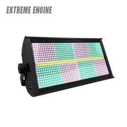 POLET 200W LEDRGBW 4in1 8+8Partition StrobeLight White 8000K DMX512 Dj Wash wedding Show Bar Strobe Stage Lighting Effects party