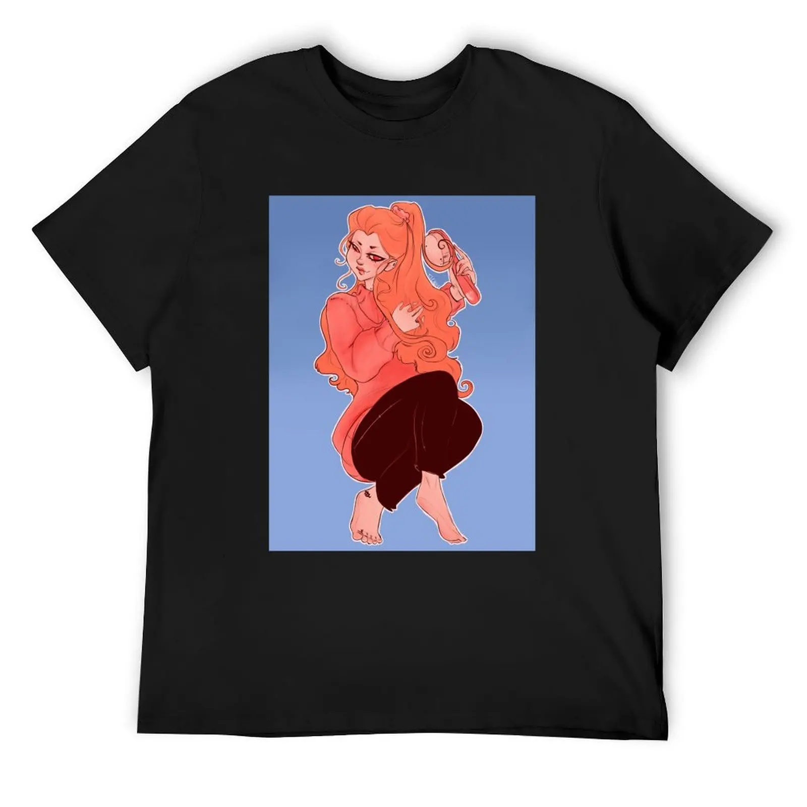 

Milady Vampire T-Shirt cute clothes T-shirts oversize clothes mens graphic t-shirts hip hop