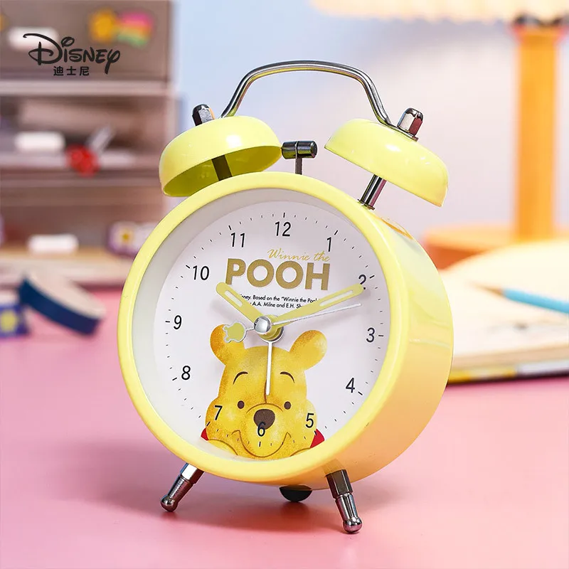 Réveil à quartz Disney pour enfants, canard, Donald, Stitch, ourson, Winnie, Lotso, dessin animé, étudiant, garçon, fille, enfant, bip de grève, mignon