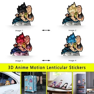 Stiker Gerak Vegeta Gradien 3D Stiker Ajaib Anime Dragon Ball Z Stiker Mobil Kreatif Mainan Stiker Tahan Air Bagasi Notebook 10 stiker mobil dragon ball penjualan terbaik - №