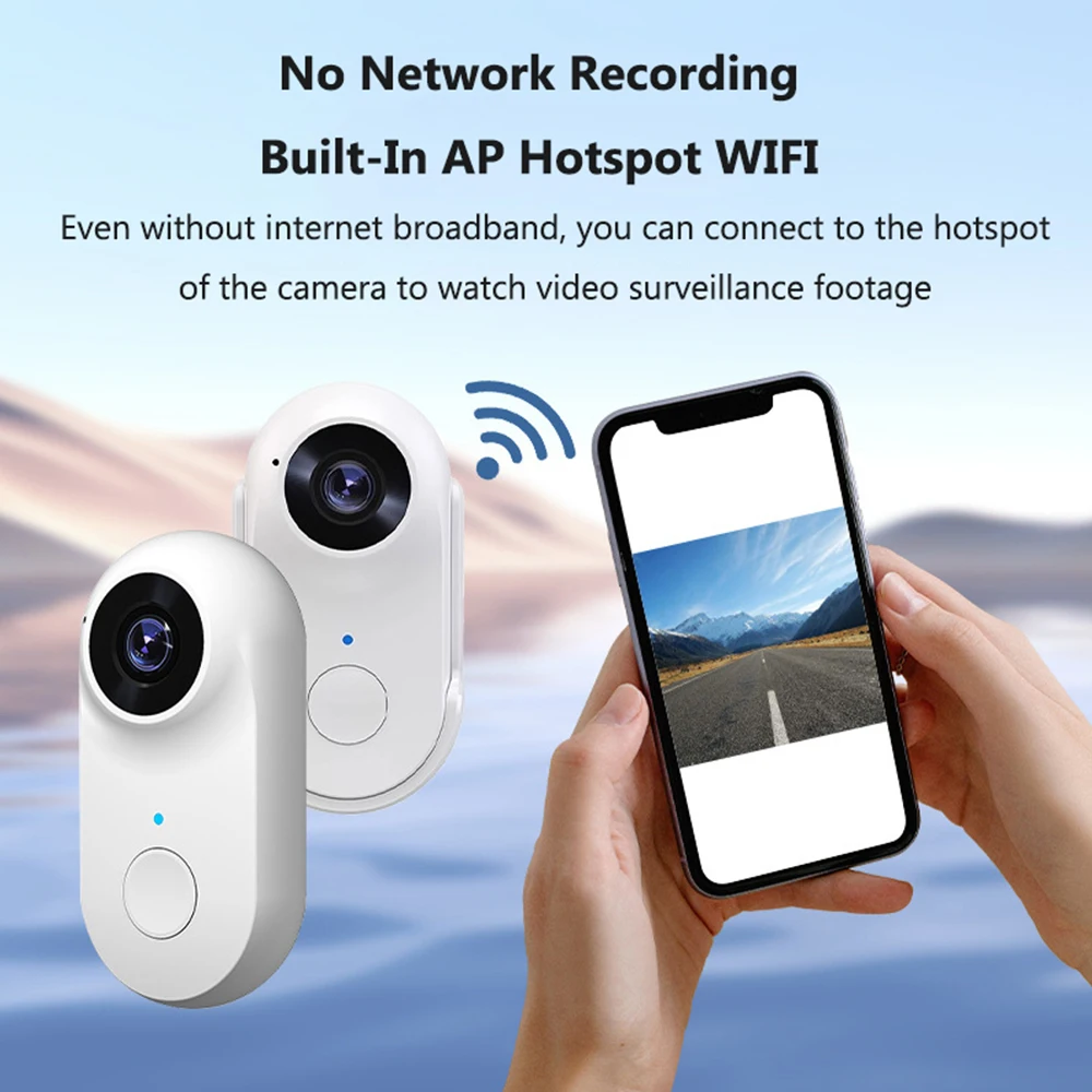 HD Mini Camera Action Cam Multi-function WIFI High Quality Outdoor Sports Camera Wireless Body Cam for Bicycle Clothing Mounts - Image 2