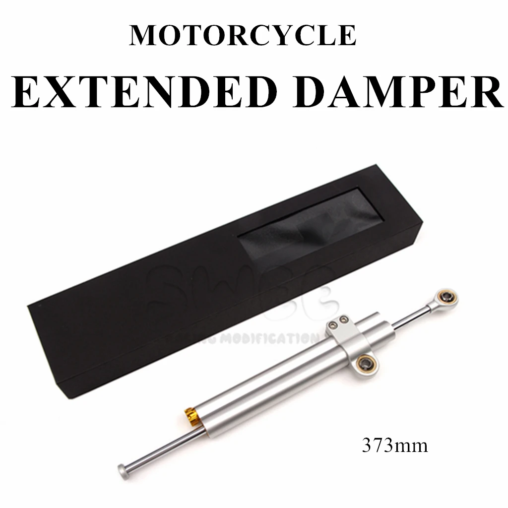 Motorcycle modification 373MM Universal Adjustable Steering Dampers Directional Damping For Kawasaki For Honda For Yamaha