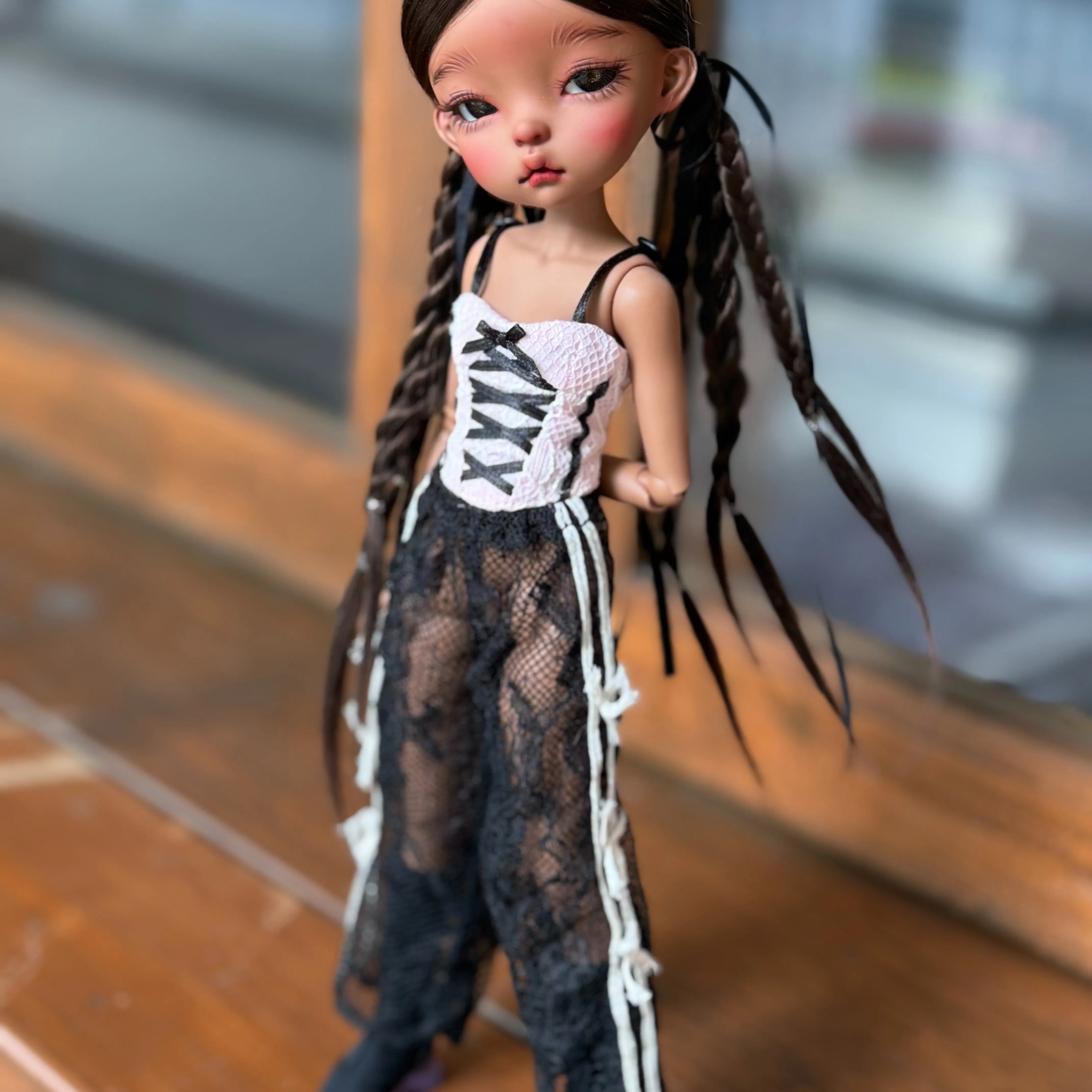 1/6 Blythe Doll Clothes Accessories Fashion Original Design Lace Cami Corset Top For OB22/OB24 Blythe Azone